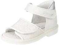 Buty dla dziewczynek - Primigi Dziewczęce małe sandały, białe Iridescent, 20 EU, Biały Iridescent, 20 EU - miniaturka - grafika 1