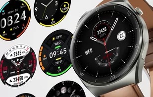 Smartwatch 2 ultra Aukey SW-2U  (skórzany brązowy) - Ładowarki do telefonów - miniaturka - grafika 3