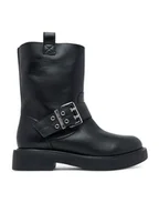 Botki damskie - LOVE MOSCHINO Botki JA24064G1NIA000A35 Czarny - miniaturka - grafika 1