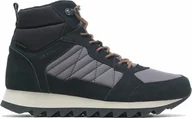 Buty trekkingowe męskie - Buty trekkingowe męskie Merrell Alpine Sneaker Mid WP 2 czarne r. 43 1/2 - miniaturka - grafika 1