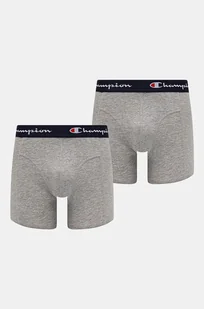 Champion bokserki 2-pack męskie kolor szary - Majtki męskie - miniaturka - grafika 1