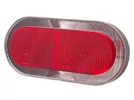 Lampki rowerowe - SPANNINGA Lampka tylna na bagażnik ELIPS XB 80mm + baterie A-SNG-R642028 - miniaturka - grafika 1