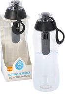 Butelki filtrujące - Butelka Filtrująca Dafi Soft 0,3L + 1 Filtr Czarna - miniaturka - grafika 1