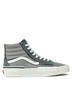 Trampki męskie - Vans Tenisówki Sk8-Hi Reconstruct VN0005UKGRY1 Szary - miniaturka - grafika 1