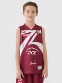 Koszulki dla chłopców - 4F Koszulka meczowa replika wyjazdowa z sezonu 2024/25 dziecięca 4F x Spójnia Stargard - multikolor 122/128 (6-8 lat) - miniaturka - grafika 1