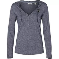 Koszulki i topy damskie - O'Neill Damski Marly Longsleeve top Tees, niebieski (ink blue), S - miniaturka - grafika 1