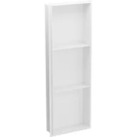 Półki łazienkowe - Mexen X-Wall-NR półka wnękowa bez kołnierza z półką 90 x 30 cm, biała - miniaturka - grafika 1