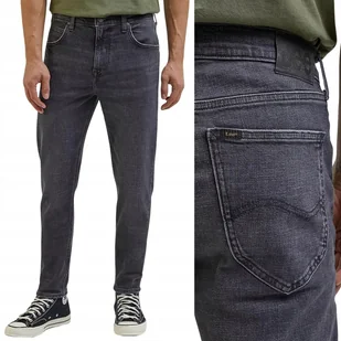 Lee AUSTIN regular tapered Eclipse klasyczne szare spodnie jeansowe W32 L32 - Spodnie męskie Lee AUSTIN regular tapered Eclipse klasyczne szare spodnie jeansowe W32 L32 - Spodnie męskie - miniaturka - grafika 1