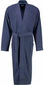 Szlafroki damskie - Cawo Szlafrok męski Pique Marine - miniaturka - grafika 1