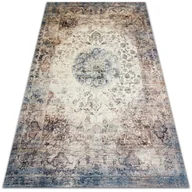 Dywany - Modny uniwersalny dywan winylowy Perska geometria 60x90 cm - miniaturka - grafika 1