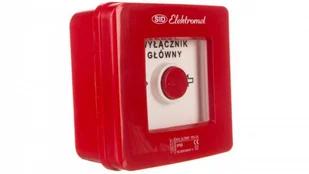 Elektromet Wyłącznik główny WG-2S 921441 NO-NO Szybka: WYŁ GŁÓNY - Inne akcesoria elektryczne - miniaturka - grafika 2