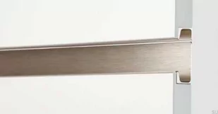 Uchwyt meblowy krawędziowy Jey 1197 Aluminiowy Srebrny - Zawiasy, okucia i inne akcesoria - miniaturka - grafika 1