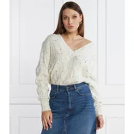 Swetry damskie - Desigual Sweter | Regular Fit - miniaturka - grafika 1
