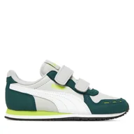 Buty dla chłopców - Sneakersy Puma Cabana Racer Sl 20 V Ps 383730 19 Szary - miniaturka - grafika 1
