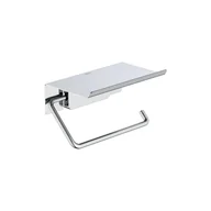 Stojaki i wieszaki na papier toaletowy - Wieszak na papier toaletowy Legacy, chromowany szary, 13x8 cm - miniaturka - grafika 1