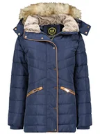 Kurtki damskie - Maison Montaigne Kurtka zimowa "Ajumai" w kolorze granatowym - miniaturka - grafika 1