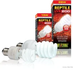 Exo-Terra Świetlówka kompaktowa Reptile UVB200 - Akcesoria do terrarium - miniaturka - grafika 1