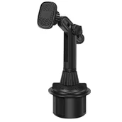 Uchwyty samochodowe do telefonów - Magnetyczny uchwyt samochodowy na telefon, montowany w uchwycie na kubek NS17 - miniaturka - grafika 1