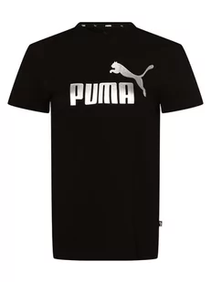 Puma - T-shirt damski, czarny - Koszulki i topy damskie - miniaturka - grafika 1
