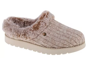 Skechers Keepsakes - Ice Angel 31204-LTBR, Damskie, kapcie, Brązowy - Kapcie damskie - miniaturka - grafika 1