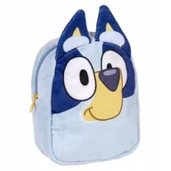Plecaki szkolne i tornistry - Mini Plecak Przedszkolny Piesek Bluey Z Kieszonką Blu Pluszowy Plecaczek - miniaturka - grafika 1