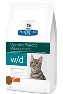 Sucha karma dla kotów - Hills Prescription Diet W/D Feline Low Fat Diabetic 1,5 kg - miniaturka - grafika 1