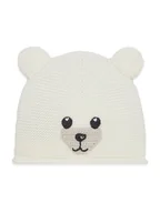 Czapki dla dzieci - United Colors Of Benetton Czapka 6V22AA007 Biały - miniaturka - grafika 1