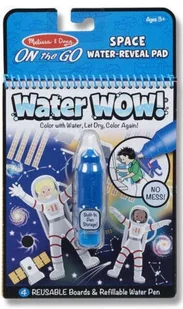 Melissa&Doug Kolorowanka wodna Water wow Kosmos - - Zabawki kreatywne - miniaturka - grafika 2