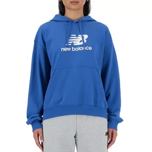 Bluza New Balance WT41504BEU - niebieska - Bluzy sportowe damskie - miniaturka - grafika 1
