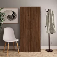 Wieszaki i stojaki - vidaXL Szafa na buty, brązowy dąb, 80x35,5x180 cm - miniaturka - grafika 1