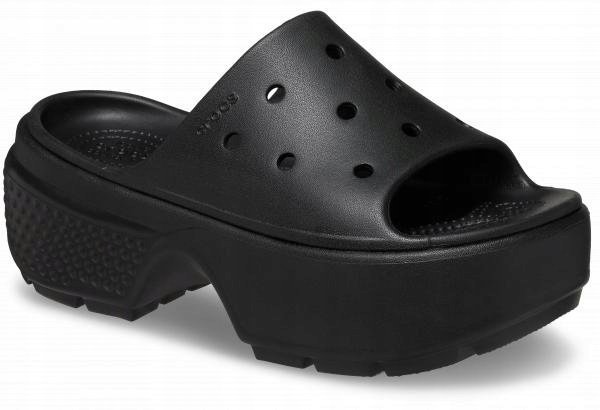Damskie Buty Klapki Platforma Crocs Stomp 209346 Slide 39-40