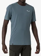 Koszulki i topy damskie - Koszulka szybkoschnąca Salewa Puez Sporty Dry T-Shirt - java blue - miniaturka - grafika 1