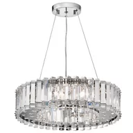 Lampy sufitowe - Elstead Lighting Kryształowa lampa wisząca Crystal Skye - miniaturka - grafika 1