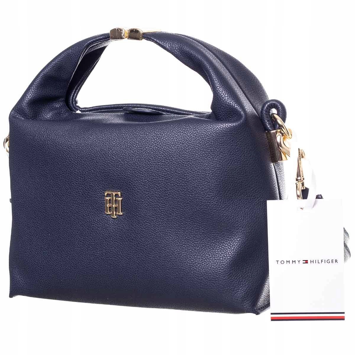 Tommy hilfiger torebka damska new casual navy