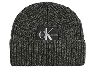 Czapki męskie - Calvin Klein Jeans Czapka K50K509902 one size Oversize Label Beanie - miniaturka - grafika 1