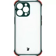 Etui i futerały do telefonów - Bizon Etui Case AntiShock Hybrid iPhone 13 Pro ciemnozielone BCASHIP13PDGN - miniaturka - grafika 1