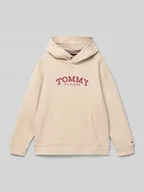 Swetry dla chłopców - Bluza z kapturem o kroju regular fit z mieszanki bawełny - miniaturka - grafika 1