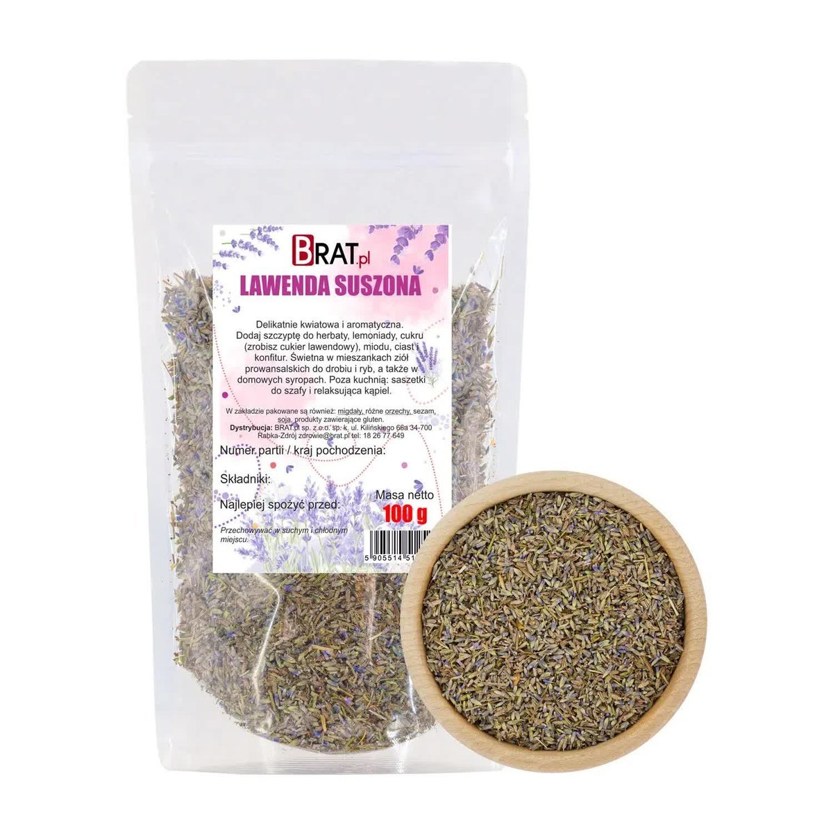 Lawenda suszona 100g