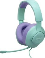 Słuchawki - JBL Quantum 100 M2 Turkusowy - miniaturka - grafika 1