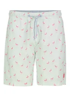 Kąpielówki męskie - Authentic Style Szorty kąpielowe w kolorze zielonym - miniaturka - grafika 1