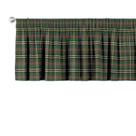 Zasłony - Dekoria Lambrekin na taśmie marszczącej zielono czerwona kratka 390 × 40 cm Bristol 397-142-69 - miniaturka - grafika 1
