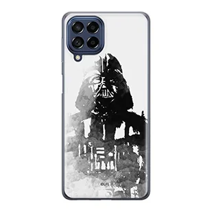 Etui Darth Vader 008 Star Wars Nadruk pełny Biały Producent: Samsung, Model: M33 5G - Etui i futerały do telefonów - miniaturka - grafika 1
