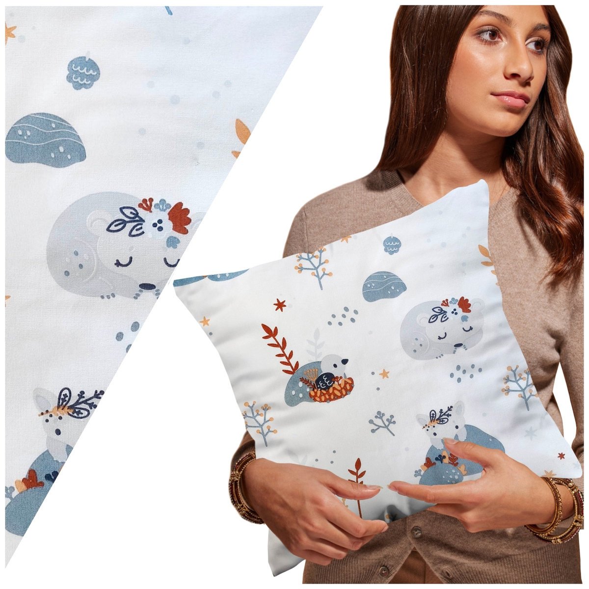 Poszewka 40 x 40 Bawełnian Jasiek Belluno 256