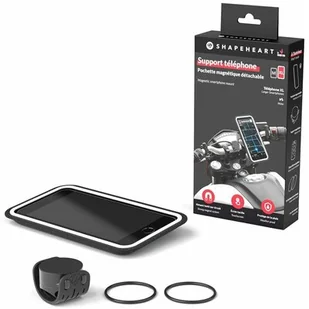 SHAPEHEART Uchwyt do smartfona SHAPEHEART Motorcycle Mount V2 XXL SR-SPH-MOTO-XXL - Uchwyty samochodowe do telefonów - miniaturka - grafika 1