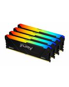 Pamięci RAM - kingston Pamięć DDR4 Fury Beast RGB 64GB(4*16GB)/3200 CL16 - miniaturka - grafika 1