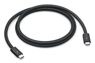 Apple MDW94ZM/A kabel Thunderbolt 1 m 120 Gbit/s Czarny - Kable komputerowe i do monitorów - miniaturka - grafika 1