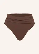 Stroje kąpielowe - Seafolly Dół Od Bikini Z Wysokim Stanem Seafolly Collective braun - miniaturka - grafika 1