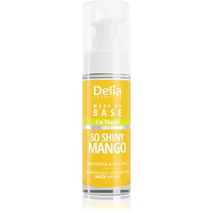 Delia Baza pod makijaż So shiny Mango 30 ml - Bazy pod makijaż - miniaturka - grafika 1