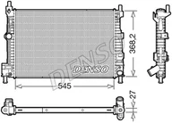 Układ chłodzenia - akcesoria - Chłodnica, układ chłodzenia silnika Denso DRM44045 - miniaturka - grafika 1