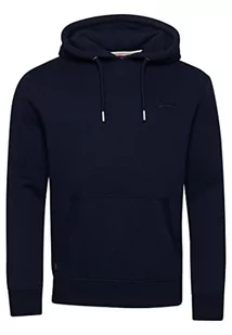 Superdry Męska bluza z kapturem, Rich Navy Marl, XS - Bluzy męskie - miniaturka - grafika 1
